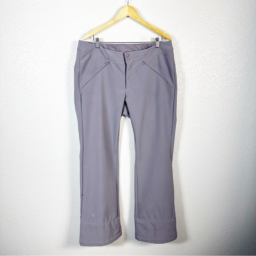 The North Face Womens Apex STH Soft Shell Ski Snow Pants in Light Purple X-Large